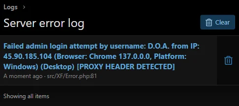 Admin Login Watch 