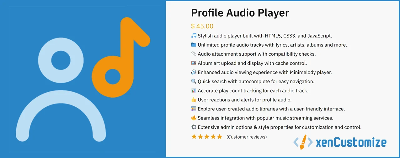 Resource '[XenCustomize] Profile Audio Player & Library'